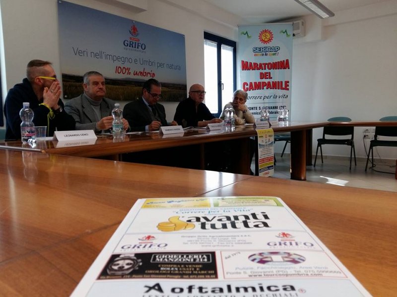 Conferenza stampa della 28^ Maratonina del Campanile