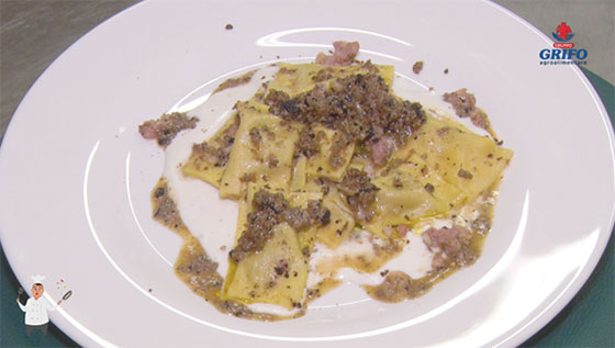 Ravioli alla Norcina