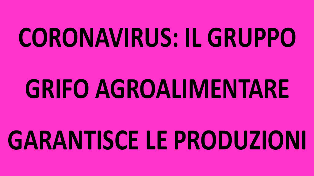 La cooperativa umbra rassicura su continuità produttiva e distribuzione dei propri prodotti.